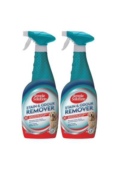 Köpekler İçin Leke Ve Koku Giderici Sprey İdrar Dışkı Kusma Lekelerine Karşı Etkili Evcil Hayvan Ve Çocuk Dostu 750 Ml 2 Paketi
