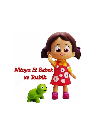 Yeni Lisanslı Niloya Ve Tospik Et Bebek Oyuncak