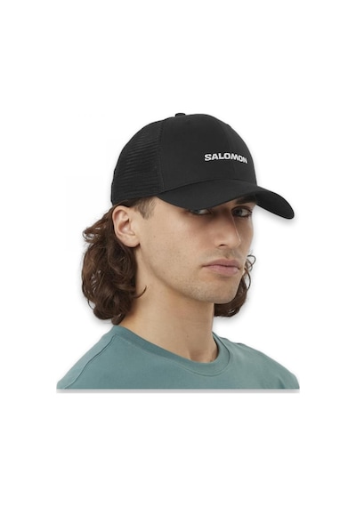 Salomon Lc2428900 Cap Trucker U Siyah Unisex Şapka Siyah-mor Siyah