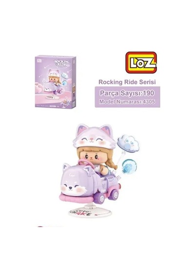 Lz-4305 Nessiworld Fox Sallanma Sürüşü 190 Parça Block Oyuncak
