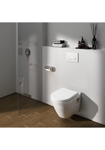 Vitra S50 Kanalsız Asma Klozet 7740t003-0850, Vitra Gömme Rezervuar Set 768-1851 Beyaz