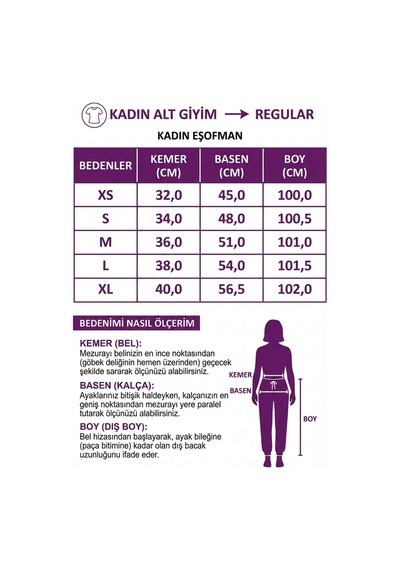 Defys Kadın Lastikli Paça Cepli Regular Fit Jogger Eşofman Altı Gri Melanj - 499066047 GRİ MELANJ Defys Kadın Lastikli Paça Cepli Regular Fit Jogger Eşofman Altı Gri Melanj - 499066047 GRİ MELANJ