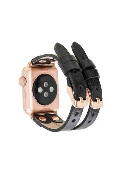 Bouletta Apple Watch Uyumlu Deri Kordon Ely Double Tour Rst1 Siya
