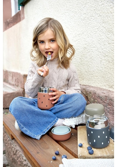Lassig Happy Prints Yemek Termosu Caramel Karamel Genel