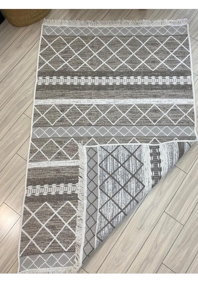 Kilim Çift Taraflı Bohem Seri Dokuma Kilim 80 150 Cm Çok Renkli