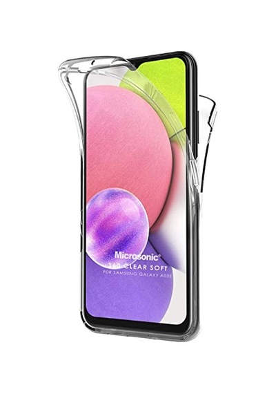 Samsung Galaxy A24 Kılıf 6 Tarafı Tam Full Koruma 360 Clear Soft Şeffaf Galaxy A24 İle Uyumlu Kılıf - Şeffaf Genel