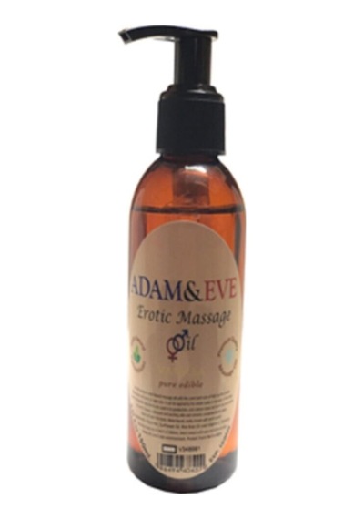 Adam & Eve Aromaterapi Vanilya Aromalı Masaj Yağı Pure Edible Vanilla Flavor Massageoil 125ml 2ad