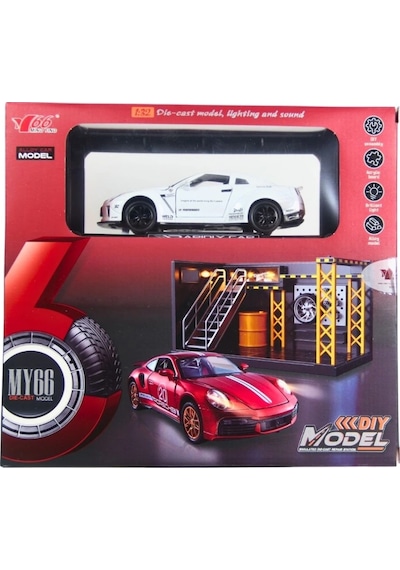 Mey İthalat 1/32 Nissan Gtr Spor Otomobil