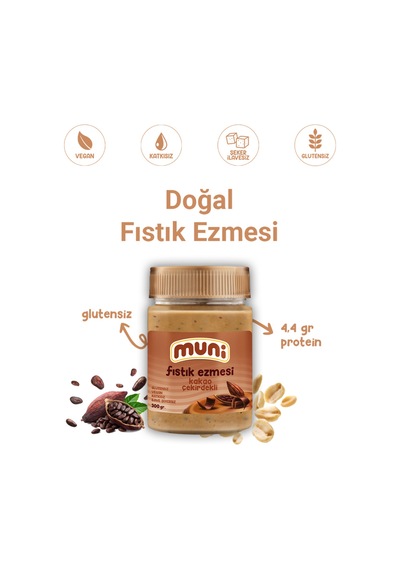 Fıstık Ezmesi Vegan 3'lü