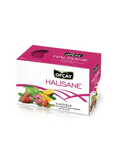 Ofçay Halisane Karışık Meyve Süzen Poşet Çay 20 x 2 G