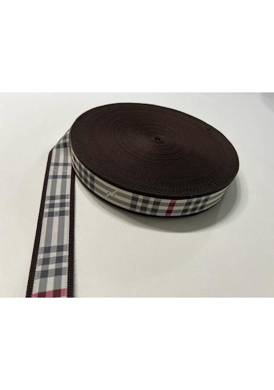 4 CM KARO DESEN DAR DOKUMA KOLON(50METRE)