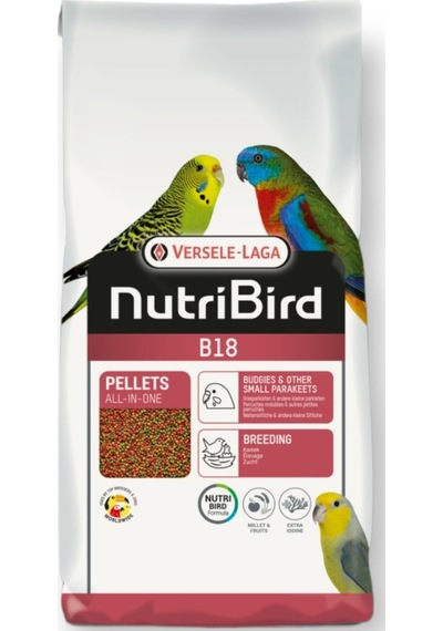 Versele Laga Nutribird B18 Muhabbet Paraket Pelet Yem 3 KG