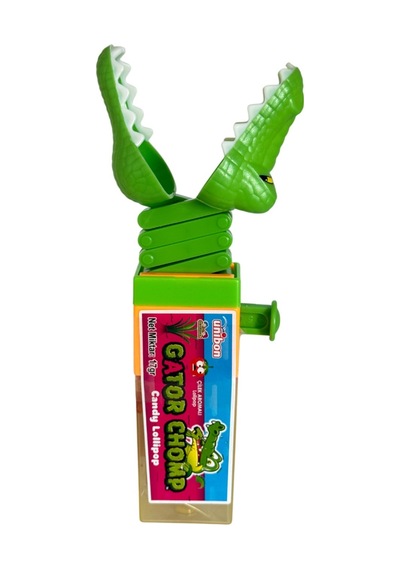 Unibon Gator Chomp Candy Lolipop 17 G - 7 Adet Tarı