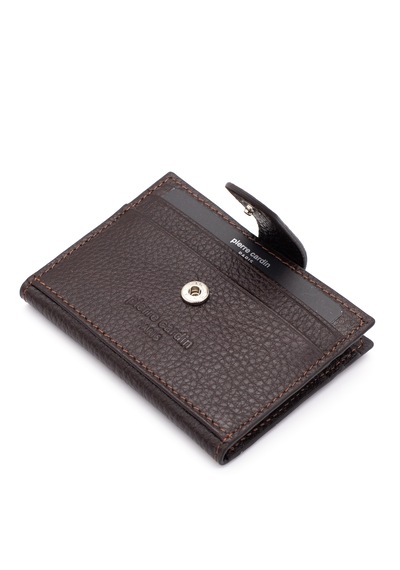 Pierre Cardin Kahve Unisex Deri Kartlık 0107k6c Kahve-floater