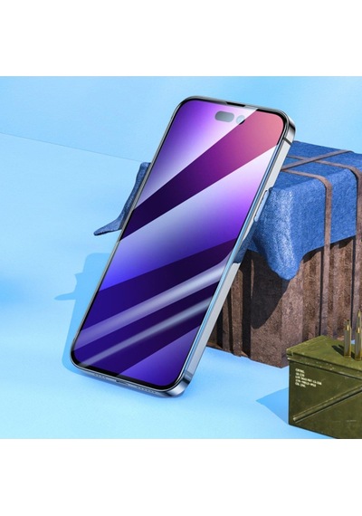 Apple Uyumlu iPhone 15 Ve 15 Pro Tam Kaplayan Ultra Hd Ekran Koruyucu Temperli Cam