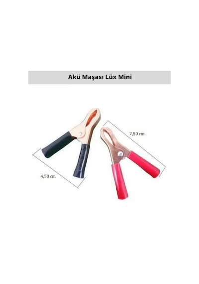 Mini Akü Takviye Kablo Maşası Takviye Pensesi 2  Adet