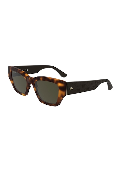 Lacoste L 6053s 214 52 Kadın Cat Eye Kırçıllı Kahverengi Kemik Güneş Gözlüğü Kahverengi