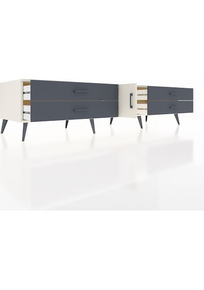 Kronos Tv Ünitesi Tek Raflı 4 Çekmeceli Tek Kapaklı 220x59x51 Aytaşı-aytaşı/antrasit Aytası/antrasıt - Aytası Kronos Tv Ünitesi Tek Raflı 4 Çekmeceli Tek Kapaklı 220x59x51 Aytaşı-aytaşı/antrasit Aytası/antrasıt - Aytası