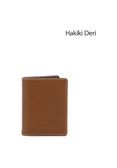 Gönderi(R) Gönderir Tabaya Kahve Gön Hakiki Deri Unisex Kartlık 06499 Taba - Kahverengi