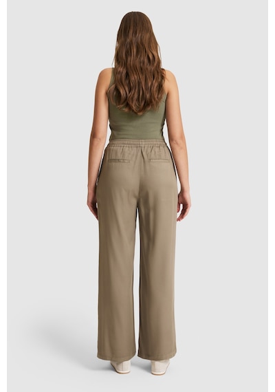 U.s. Polo Assn. Kadın Haki Pantolon Kanvas-chino 50325543-vr027