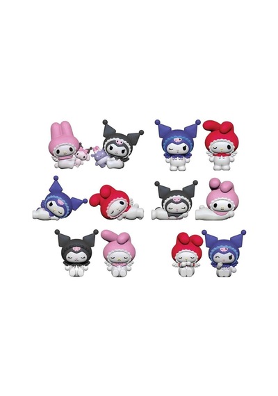 My Melody Ve Kuromi 3d Sürpriz Figür 5 Cm Yumuşak Dokulu Koleksiyon Oyuncağı - 1 Adet