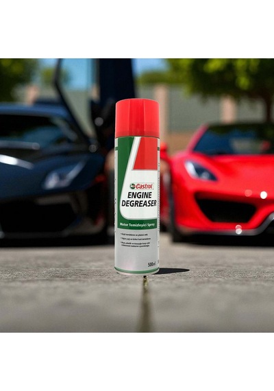 Castrol Engine Degreaser Motor Temizleyici Sprey 500 Ml Su İçermez Elektronik Aksam Uyumlu