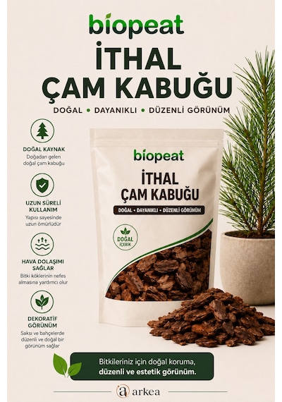 3'lü Bitki Bakım Seti 15 Lt İthal Çam Kabuğu + Kil Bilyesi + Cocopeat Orkide, Saksı Ve Bahçe Bitkileri İçin 1000