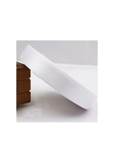 Saten Kurdele Beyaz 2 Cm 10 Metre Beyaz - 692856698