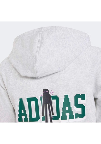 Adidas Minecraft Çocuk Gri Sweatshirt Ks9031