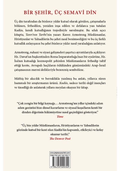 Kudüs’Ün Tarihi: Bir Şehir Üç Semavi Din 9786254100314