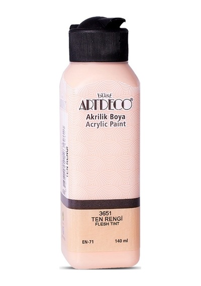 Artdeco Akrilik Boya 140 Ml Ten 070r-3651 Çok Renkli