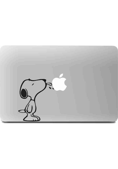 Apple Uyumlu MacBook Snoopy Sticker
