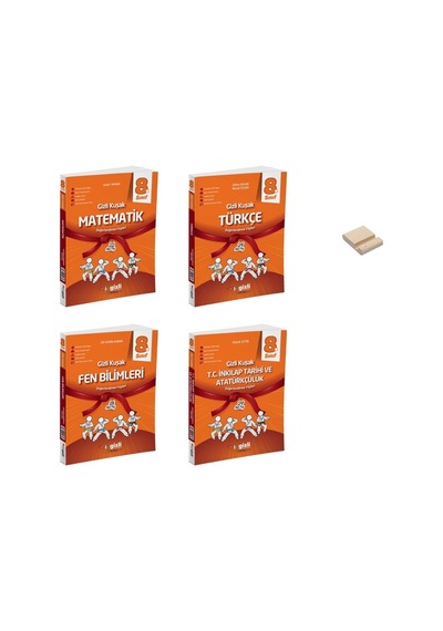 Lgs 8. Sınıf Gizli Kuşak Matematik Fen Türkçe Ve Sosyal Değerlendirme Föyleri Deneme 4lü Set