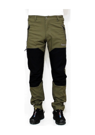 Mudwill Alpin Likralı Erkek Outdoor Pantolon Haki-Siyah Haki