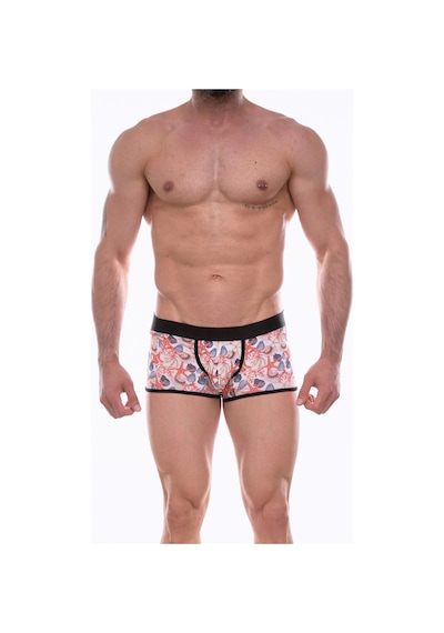 Fevien Erkek Desenli Boxer Karışık-çok Renkli