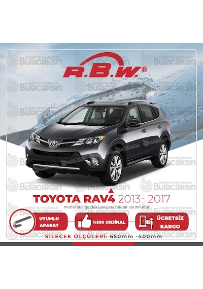 Toyota Uyumlu Rav4 Muz Silecek Takımı (2013-2017) RBW