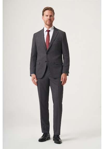 İmza Koyu Füme Mono Yaka 6 Drop Comfort Fit Tam Astar Esnek Takım Elbise 1001260285 Koyu Antrasit İmza Koyu Füme Mono Yaka 6 Drop Comfort Fit Tam Astar Esnek Takım Elbise 1001260285 Koyu Antrasit