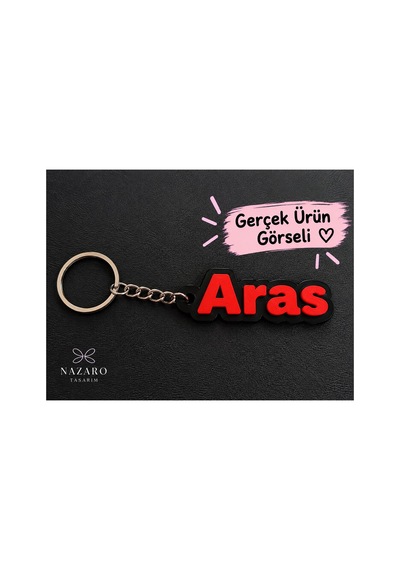 İsme Özel Anahtarlık Kişiye Özel İsimli Anahtarlık, Çanta Aksesuarı, Özel Hediye Pembe - 924752995 Pembe