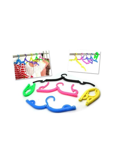 Dual Folding Hanger 2 Adet Birden Katlanabilir Askı Asorti Diğer