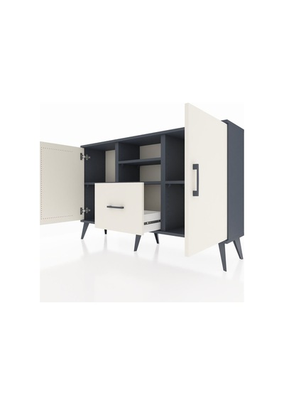 Arges Konsol 4 Raflı Tek Çekmeceli 2 Kapaklı 132x30x83 Antrasit-aytaşı/aytaşı Aytaşı/aytaşı Arges Konsol 4 Raflı Tek Çekmeceli 2 Kapaklı 132x30x83 Antrasit-aytaşı/aytaşı Aytaşı/aytaşı