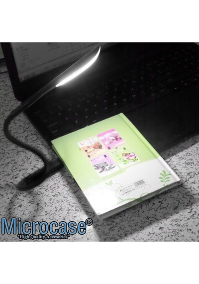 Dokunmatik Esnek Usb Pc Notebook Led Lamb Aydınlatma Al2487 Siyah