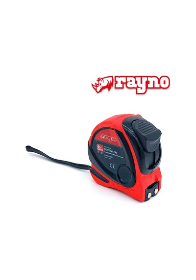 Rayno Profesyonel Şerit Metre 8m X 25mm - 8025 8 M