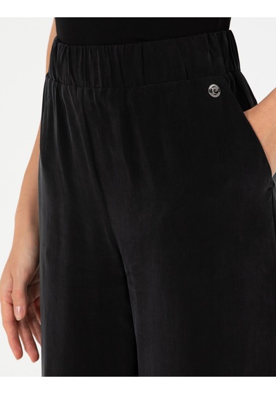 Pierre Cardin Kadın Siyah Pantolon Kanvas-chino 50291295-vr046 Siyah