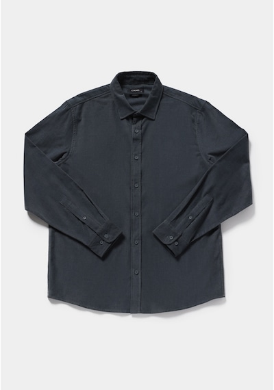 Colin's Colins Regular Fit Shirt Neck Düz Erkek Yeşil Uzun Kol Gömlek Cl1083257 Q1.v2 Pgr