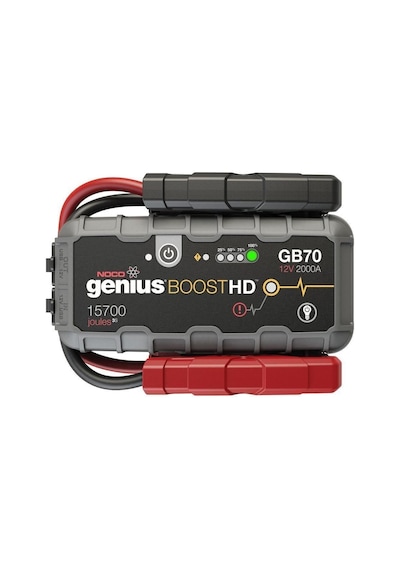 Noco Genius Gb70 12v 2000amp Ultrasafe Lityum Akü Takviye + Powerbank + Led Lamba Fr Gb70
