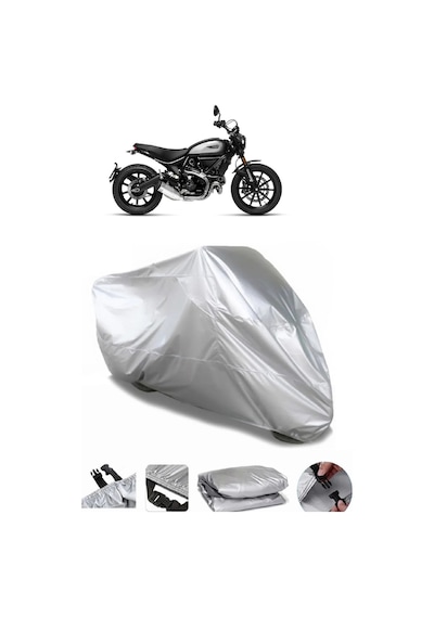 Ducati Scrambler Icon Dark Motosiklet Brandası Su Geçirmez Örtü