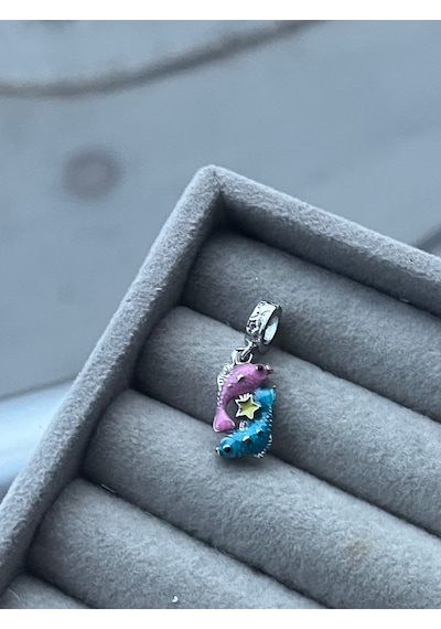 Balık Burcu Figür Charm Asafaccessory Mavi