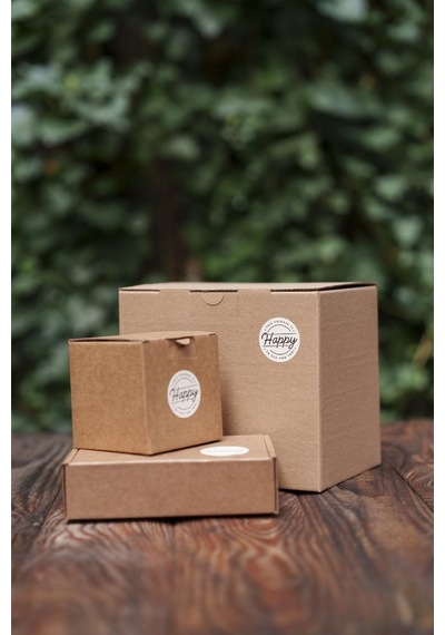Rufus Concept This Package İs Happy To See You Too Dairesel Etiket 100 Adet Beyaz