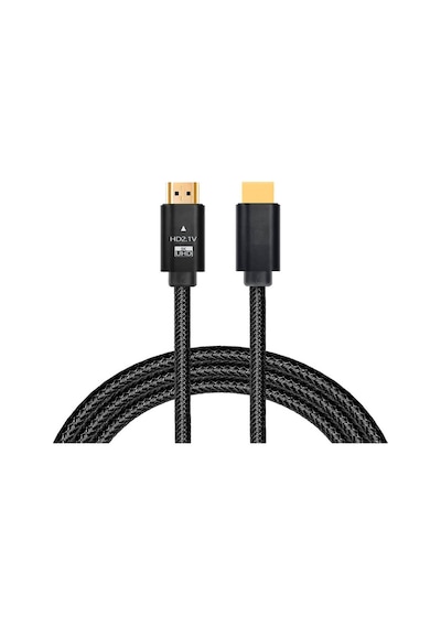 Wozlo 1 Metre Hdmı 2.1 Kablo Ultra Hdr Uhd 8k 60hz, 4k 120hz, 48gbs Ses Ve Ethernet Hdmı Kablosu