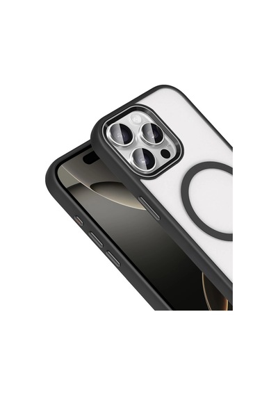 Joko Apple İphone 15 Pro Max Terea Magsafe Kapak - Siyah 0.2M-Çok Renkli